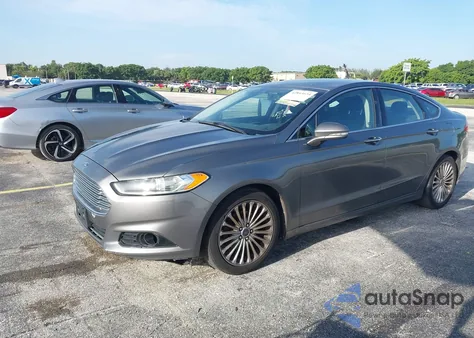 2014 Ford Fusion Titanium z USA, uszkodzony, nr VIN 3FA6P0K9XER271274